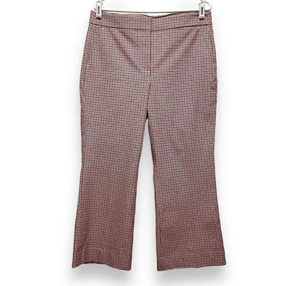 NWT - J. Crew Hayden Kickout Crop Pants in Plaid